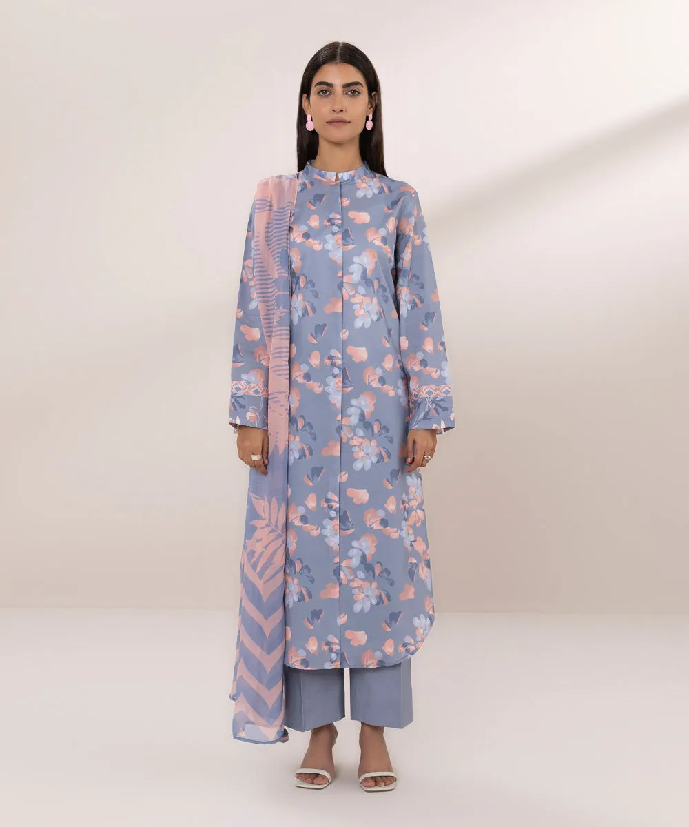 2 Piece - Printed Lawn Suit