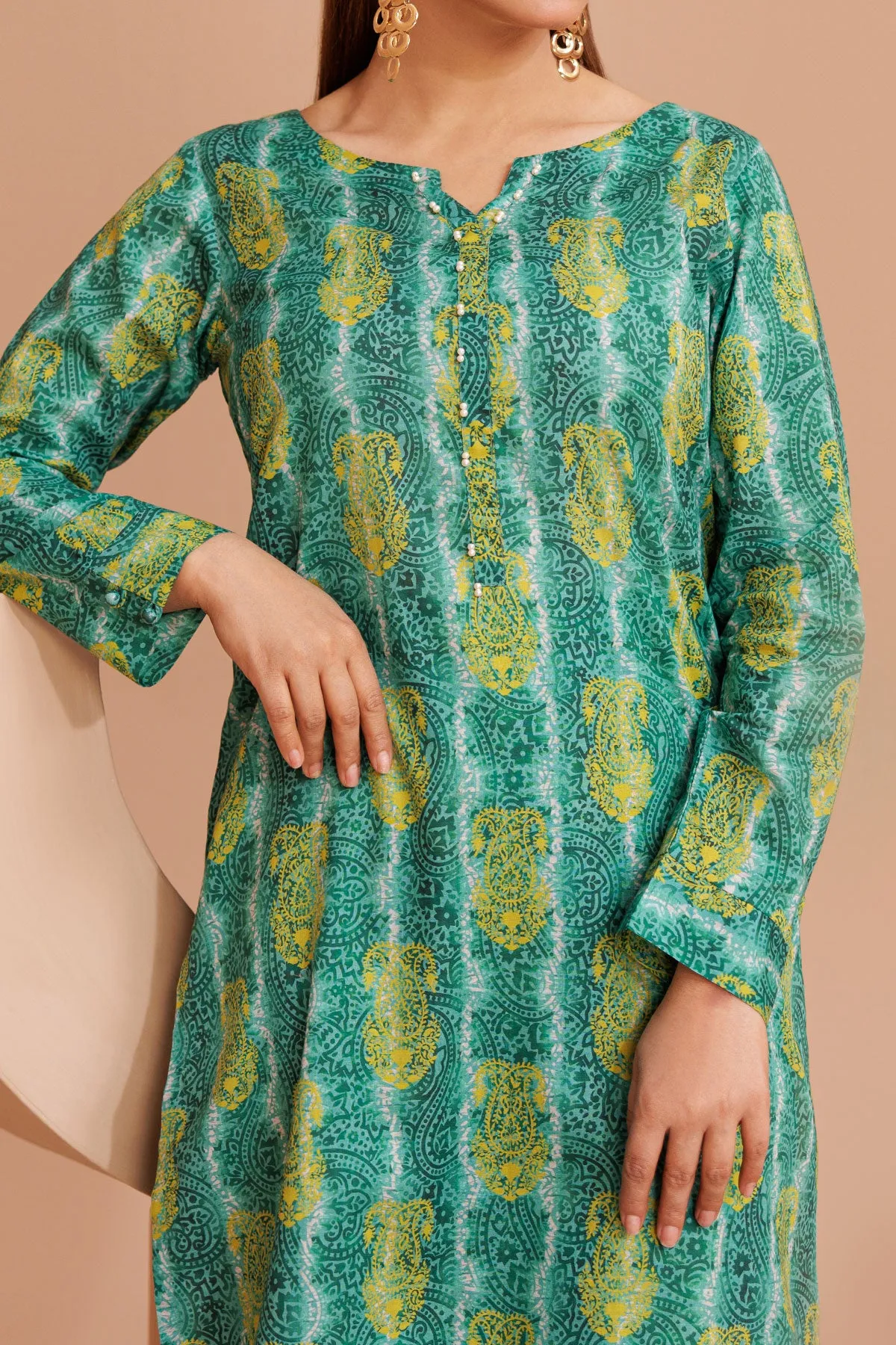 2 PIECE UNSTITCHED LAWN | UN-DPC-316