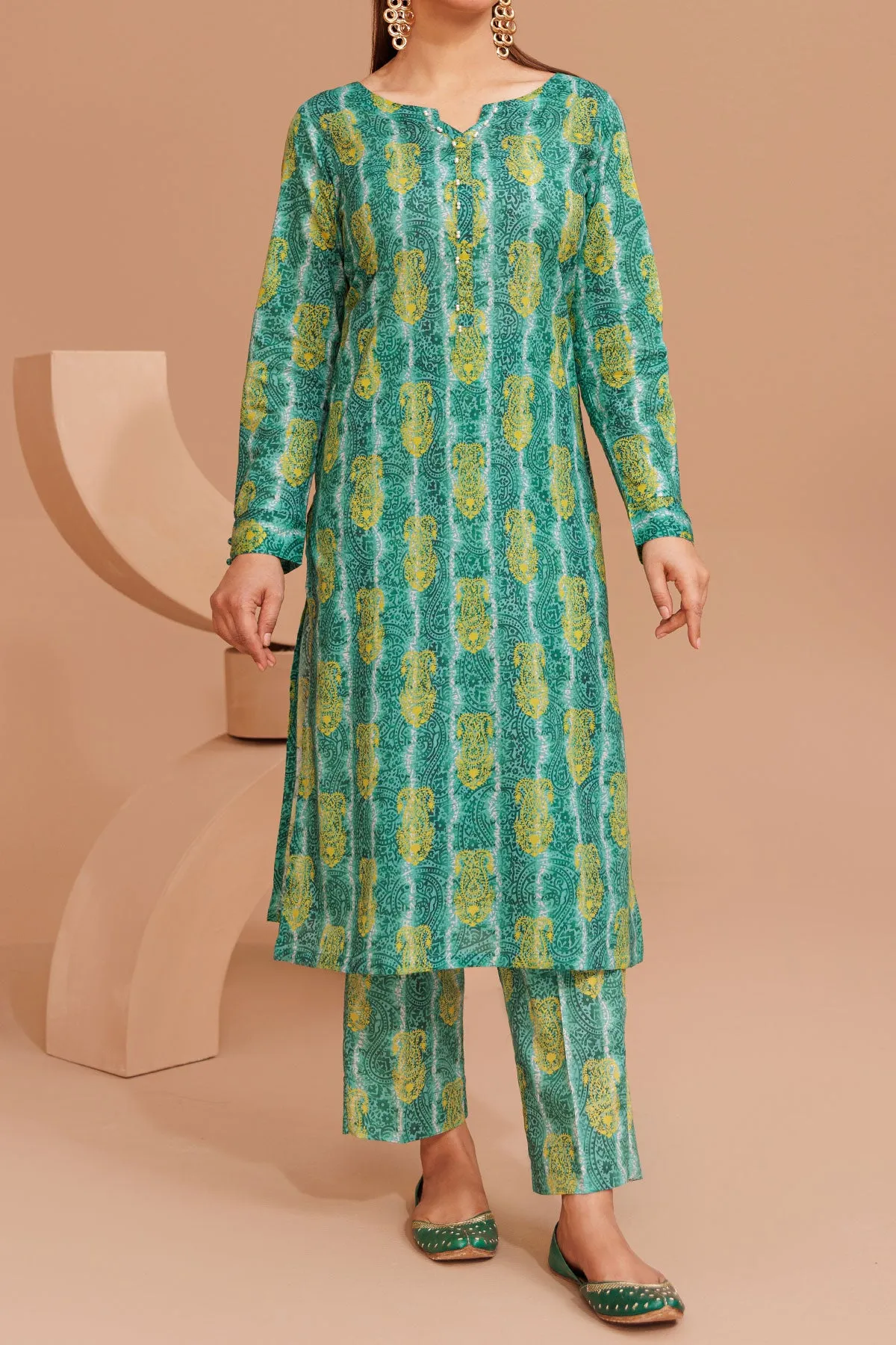 2 PIECE UNSTITCHED LAWN | UN-DPC-316