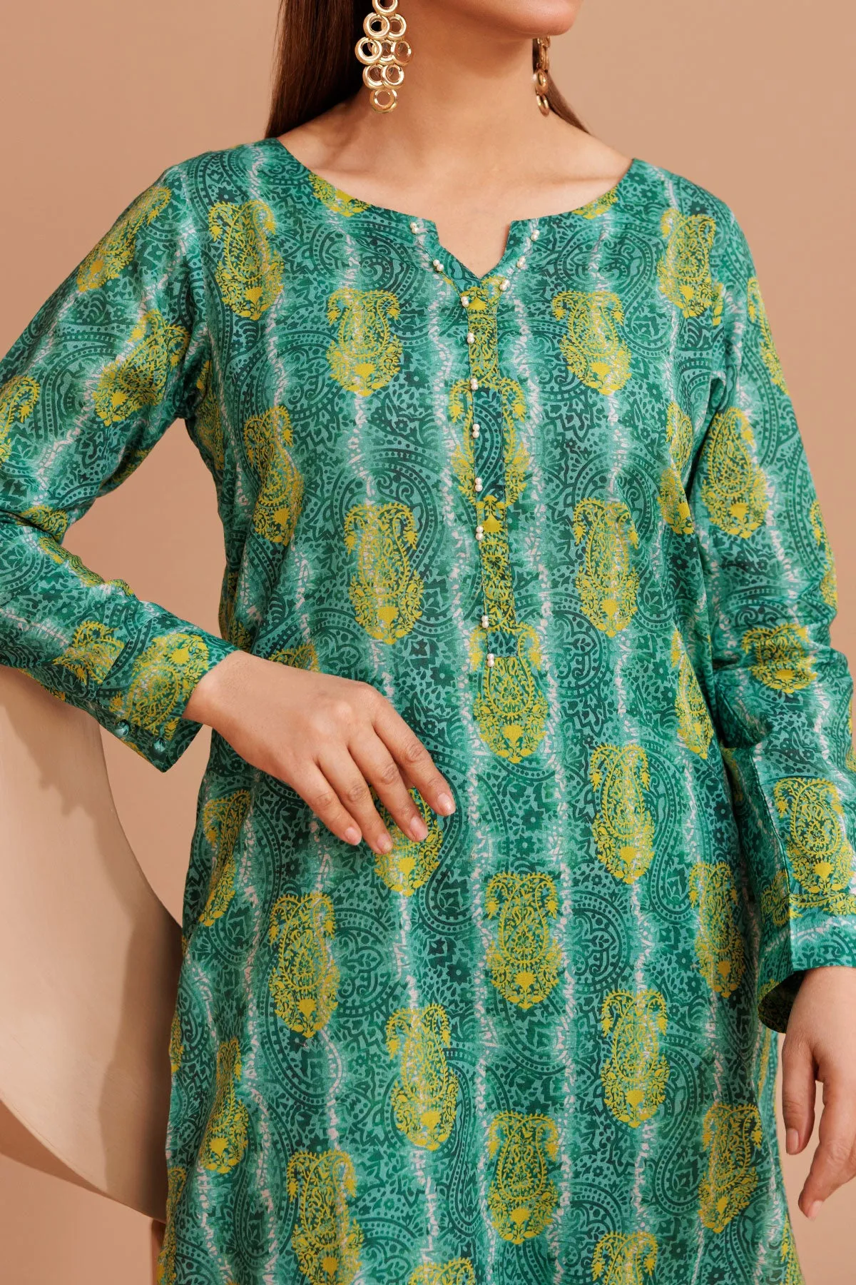 2 PIECE UNSTITCHED LAWN | UN-DPC-316