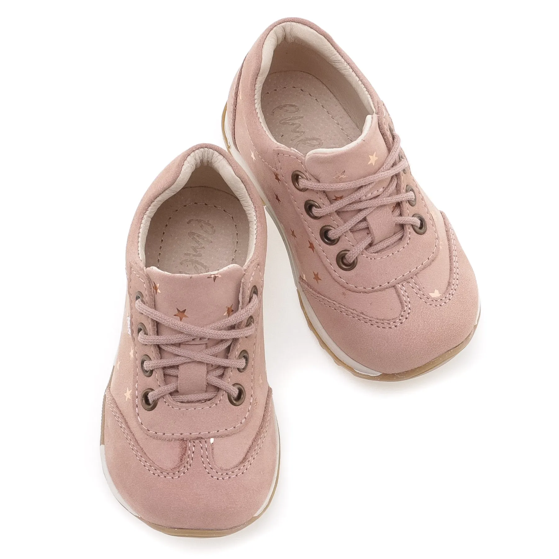 (2176-19) Emel light pink stars Trainers