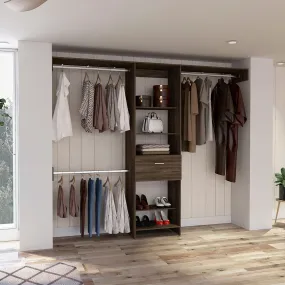 250 Closet System British | Dark Walnut