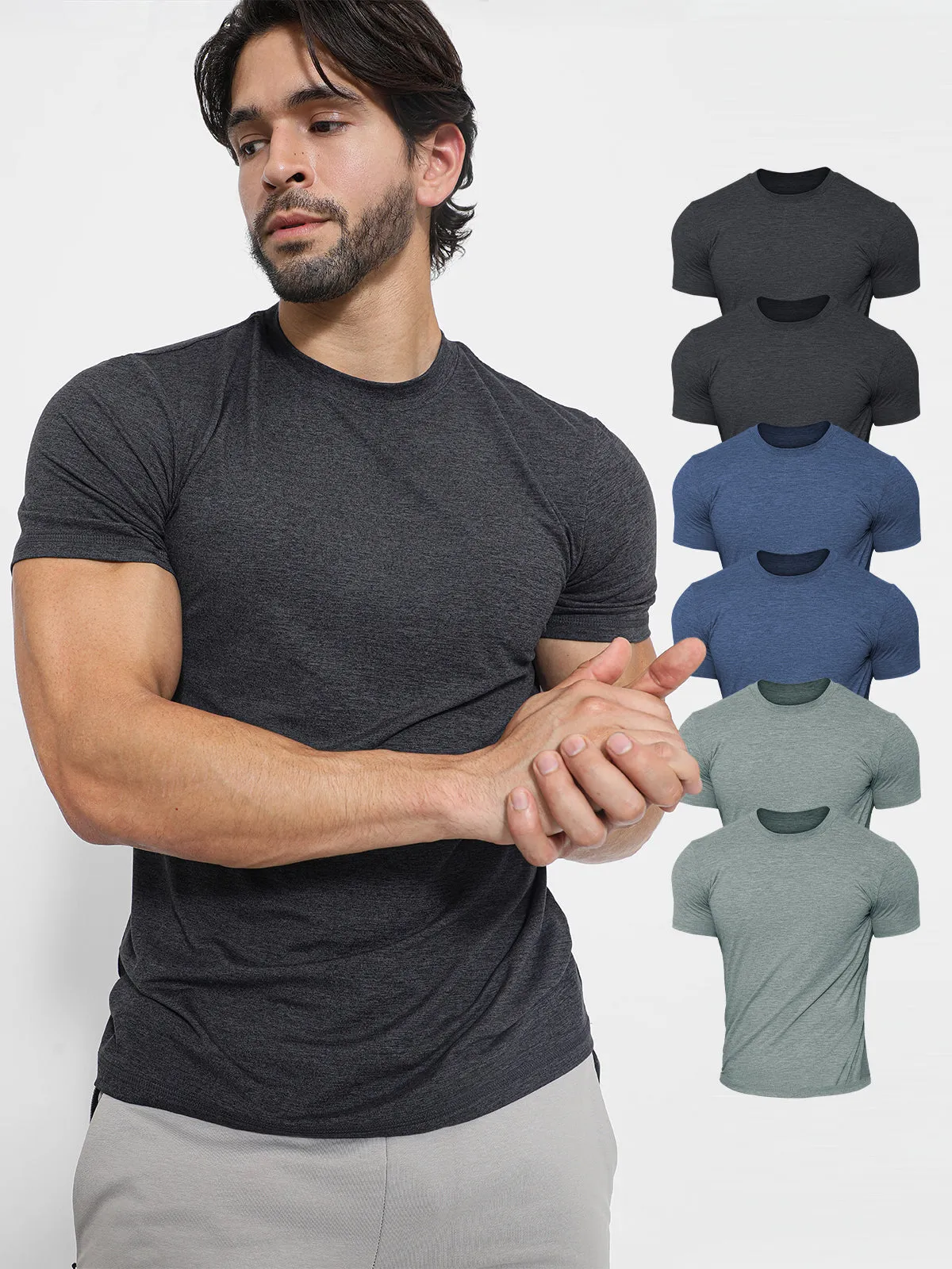 6-Pack Softest Sunday Performance™  Tee Short Sleeve