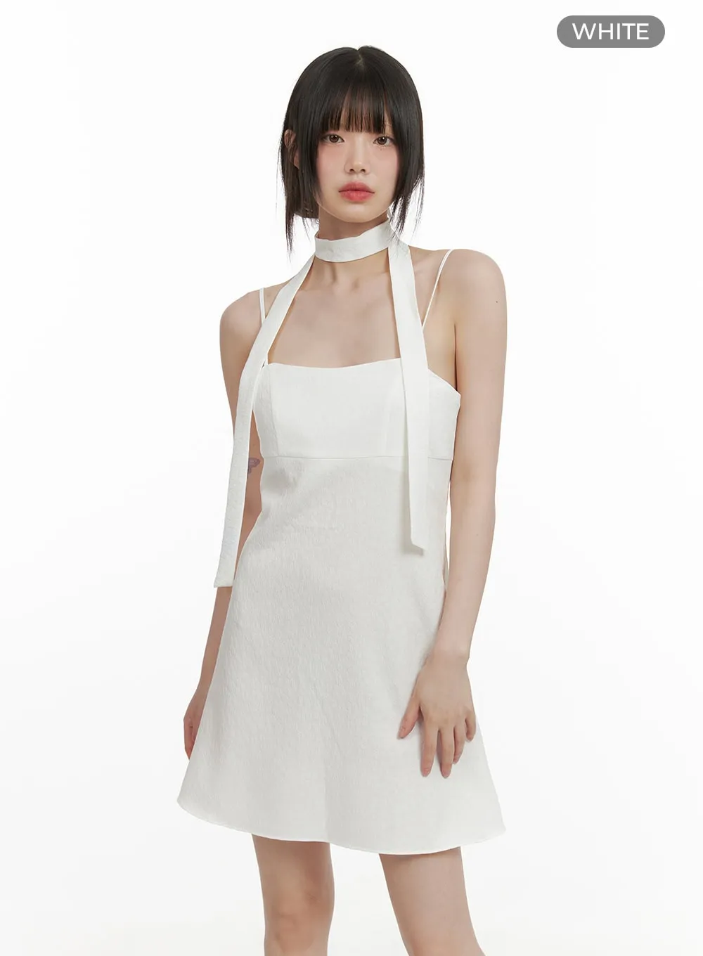 A-Line Sleeveless Mini Dress CY428