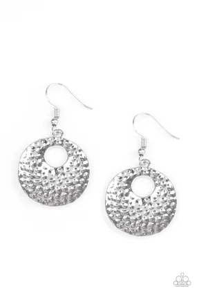 A Taste For Texture - Silver Earring