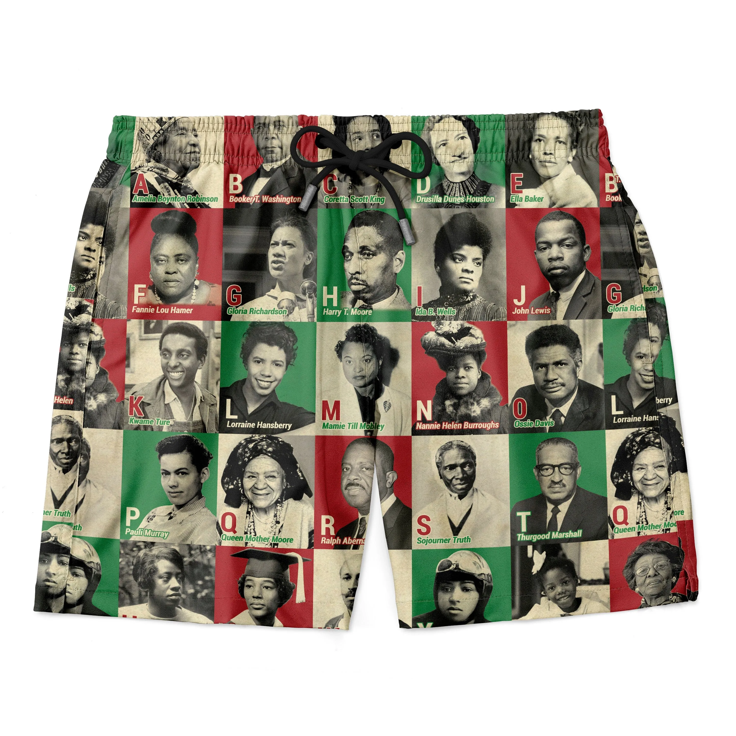 A To Z Of Black Heroes T-shirt and Shorts Set