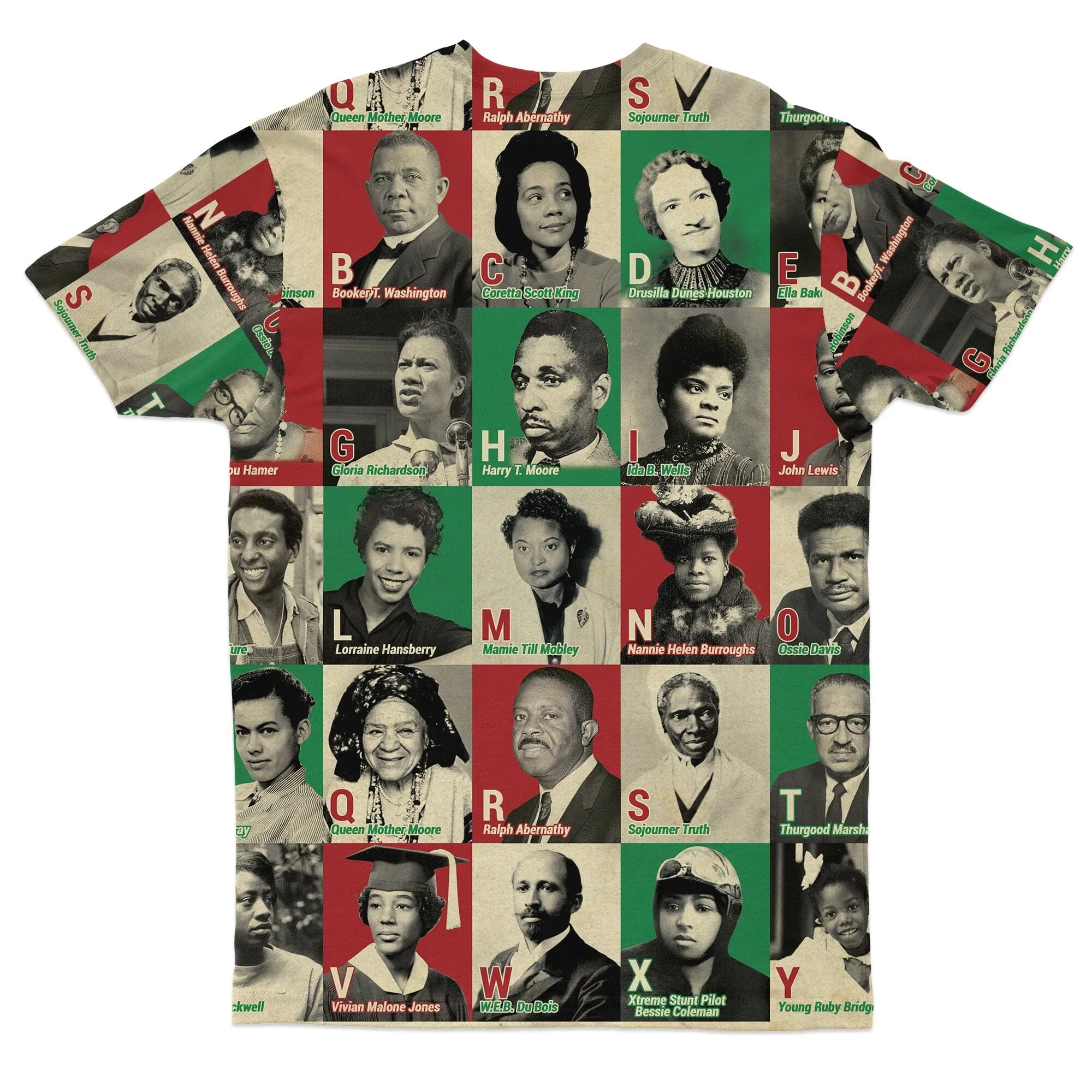 A To Z Of Black Heroes T-shirt and Shorts Set