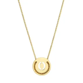 ABC's - O 18K Gold Plated Necklace