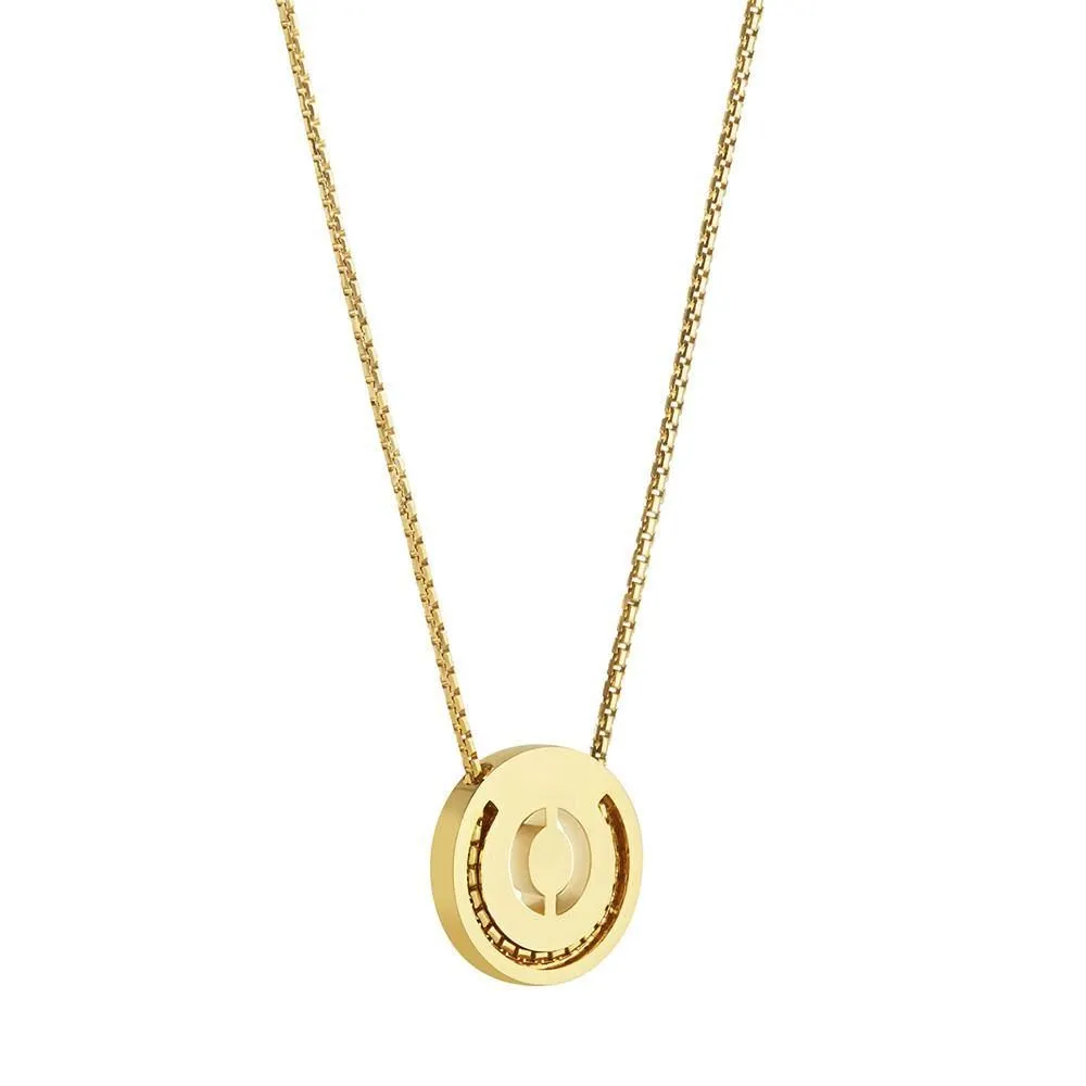 ABC's - O 18K Gold Plated Necklace