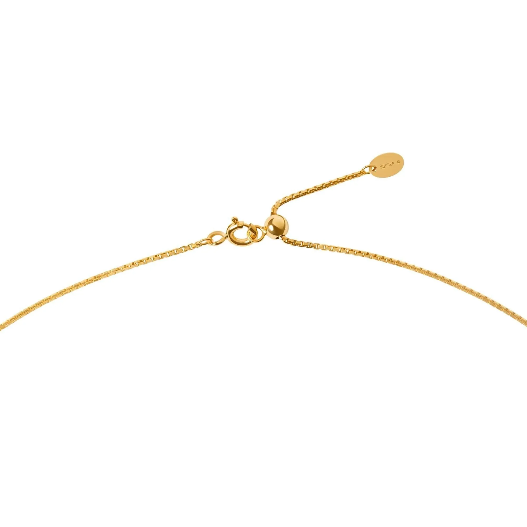 ABC's - O 18K Gold Plated Necklace