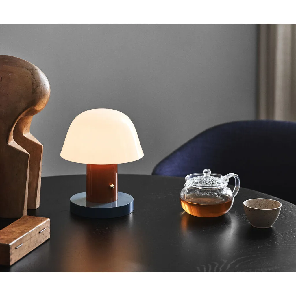 &Tradition JH27 Setago Table Light | Nude & Forest