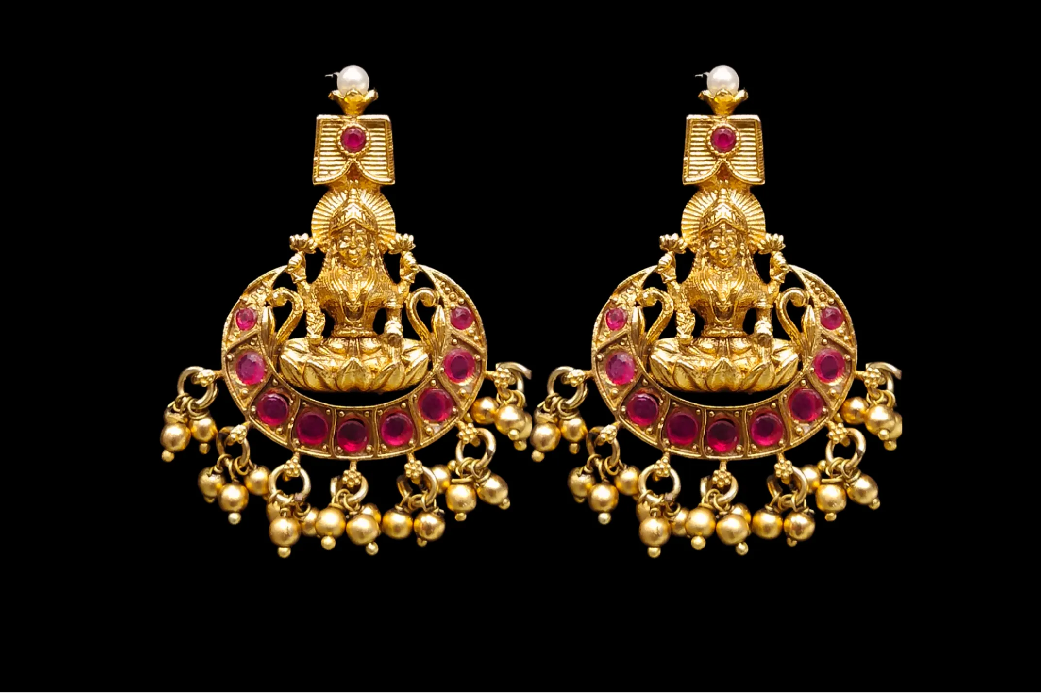 Antique Lakshmi Guttapusalu Necklace Set By Asp Fashion Jewellery