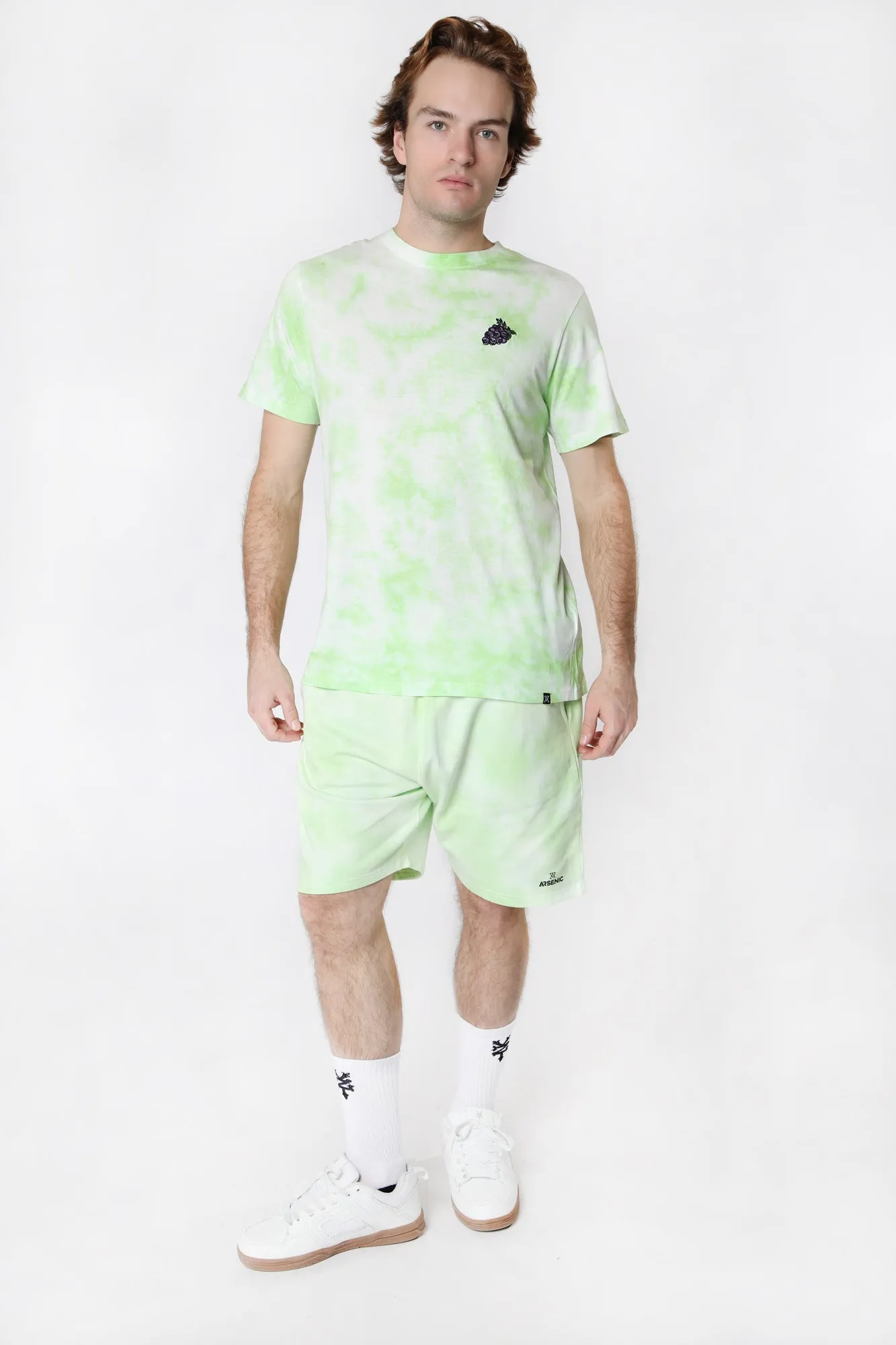 Arsenic Mens Tie-Dye Fruit T-Shirt