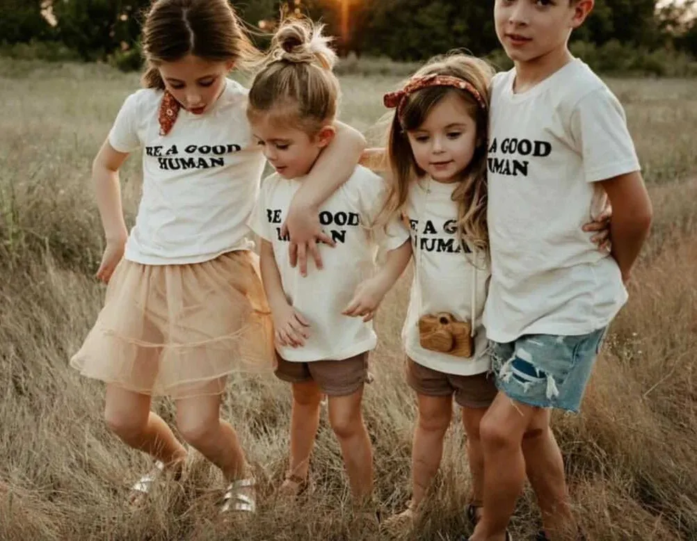 Be A Good Human KIDS Tee