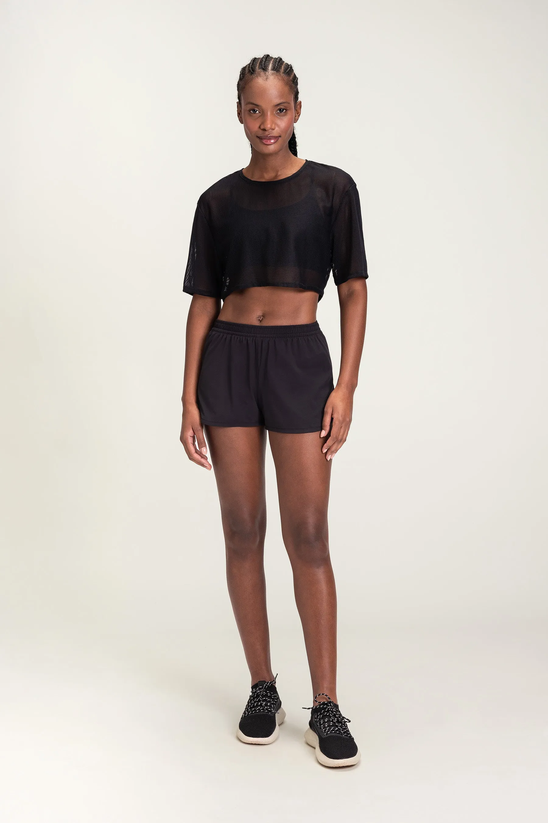 Bio Mesh Crop Top