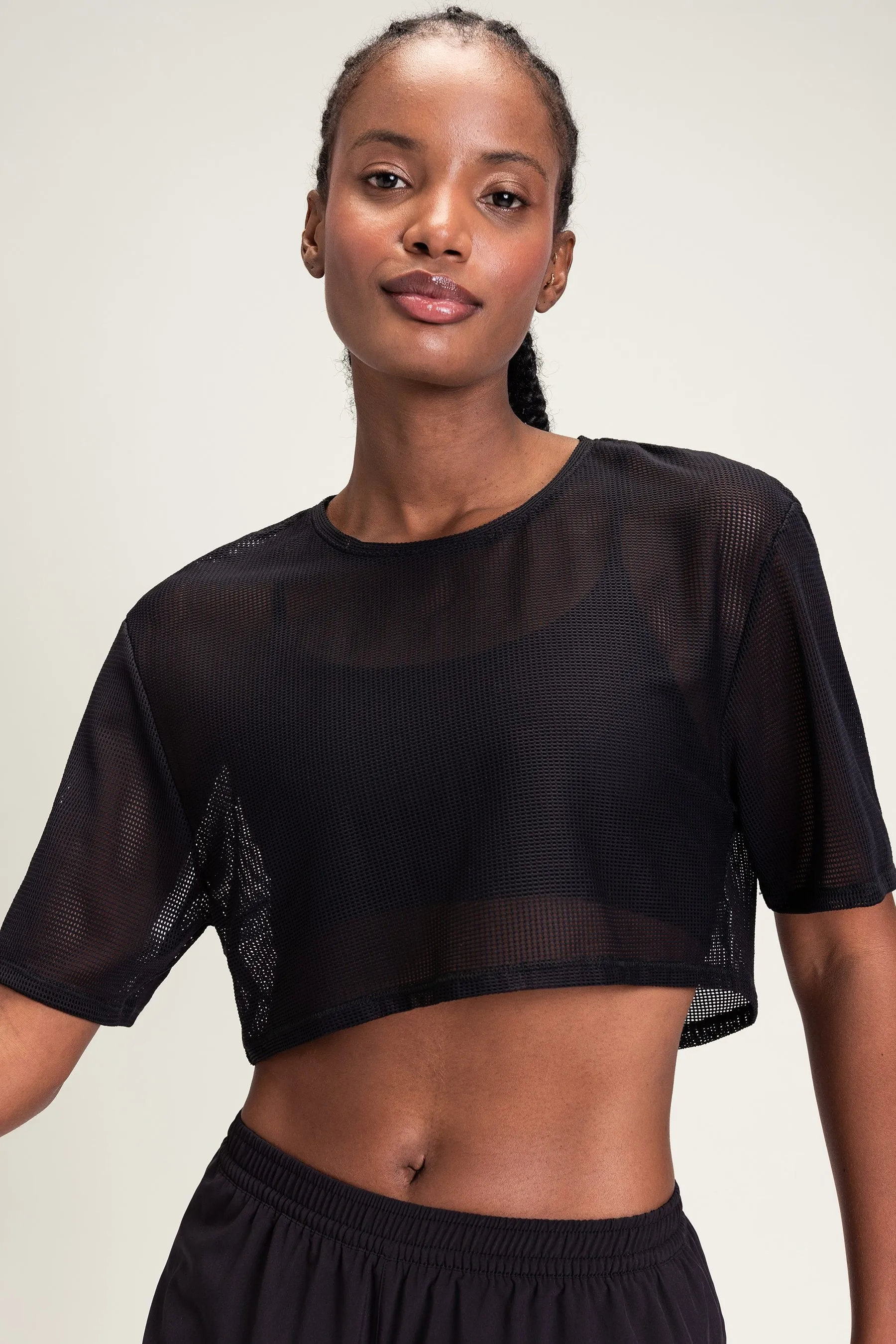 Bio Mesh Crop Top