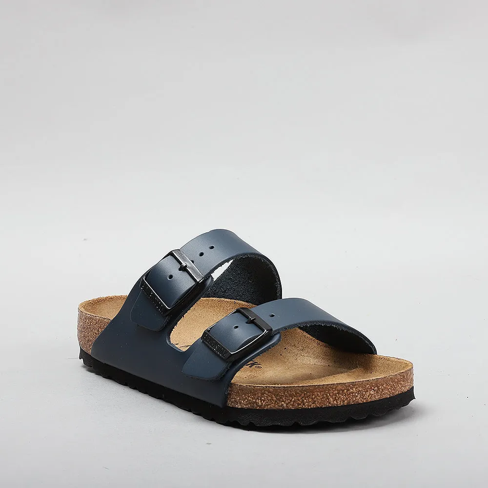 BIRKENSTOCK ARIZONA 51151 BLUE NATURAL LEATHER