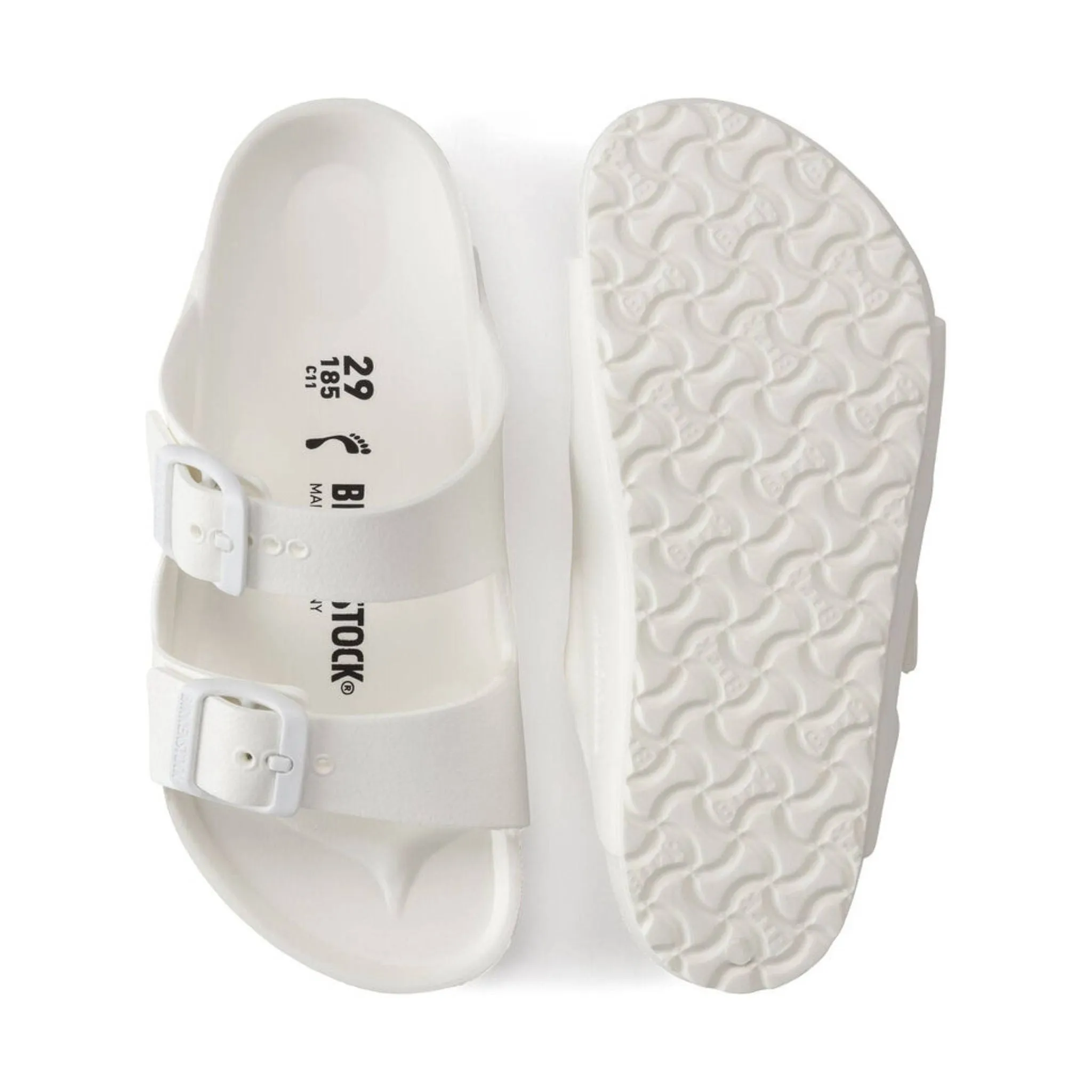 Birkenstock Kids' Arizona EVA Sandal - White