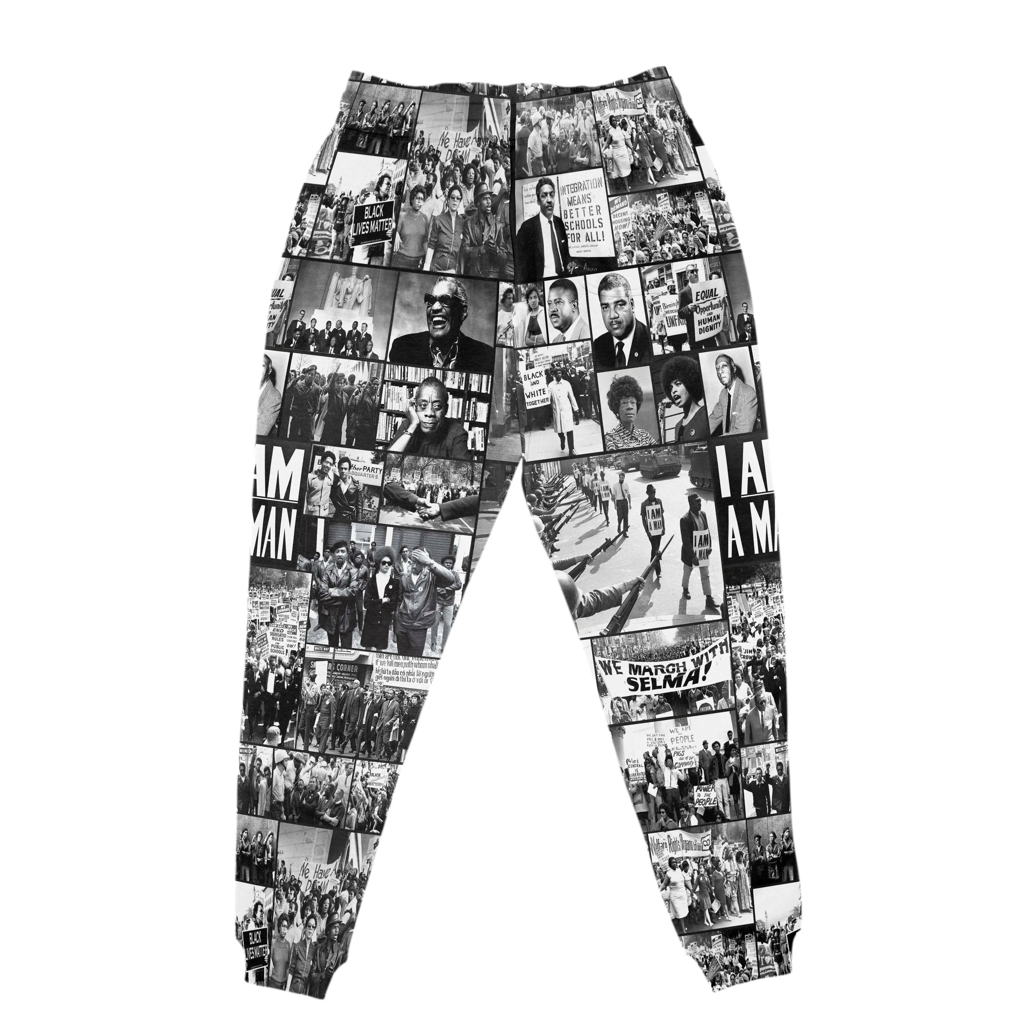 Black Power Images 2 Joggers