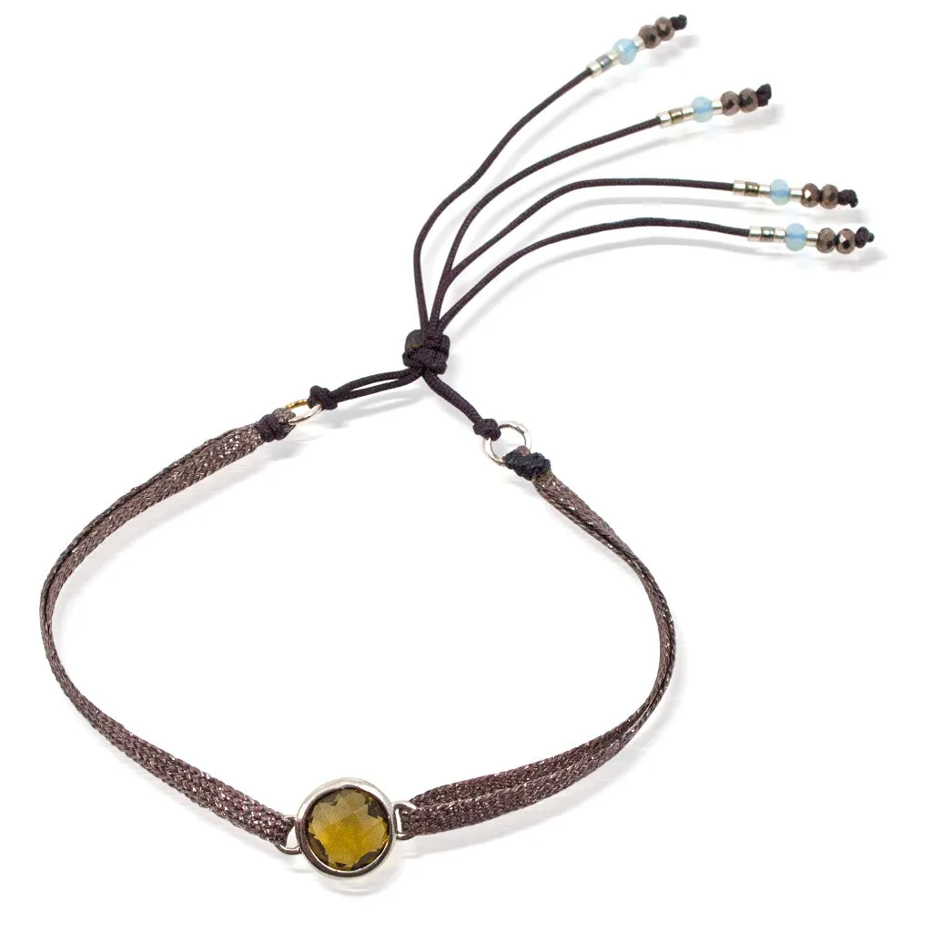 Cafe Cord Bracelet by CLO&LOU