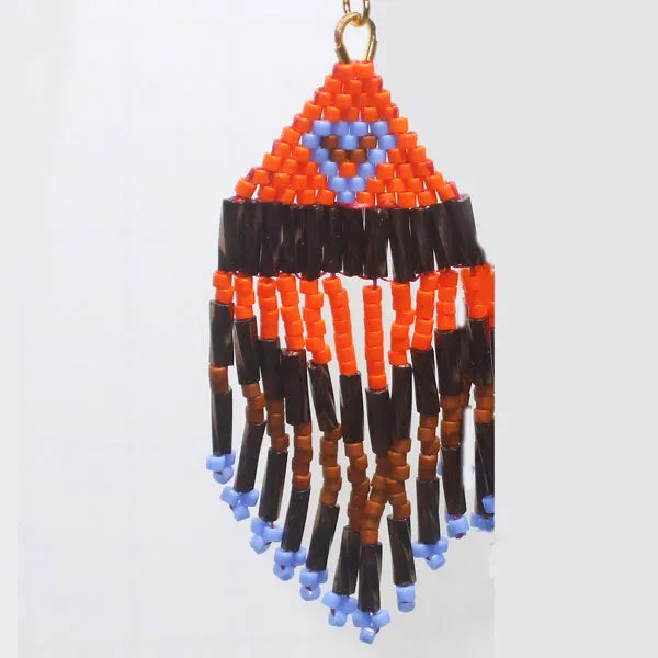 Calixta Indian Fringe Earrings