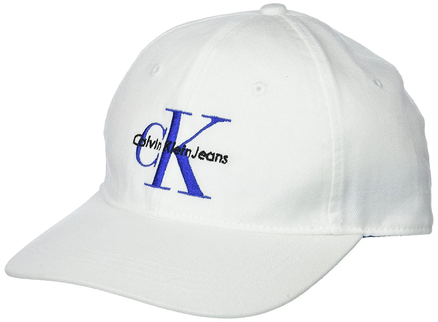 Calvin Klein Jeans Men's Embroidered Monogram Logo Baseball Dad Hat