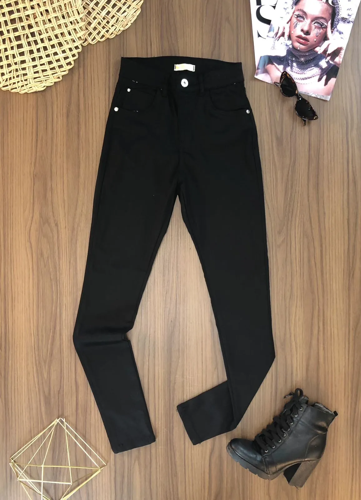 Calça Jeans Skinny Black Casual 7051/1002 (Je/H)