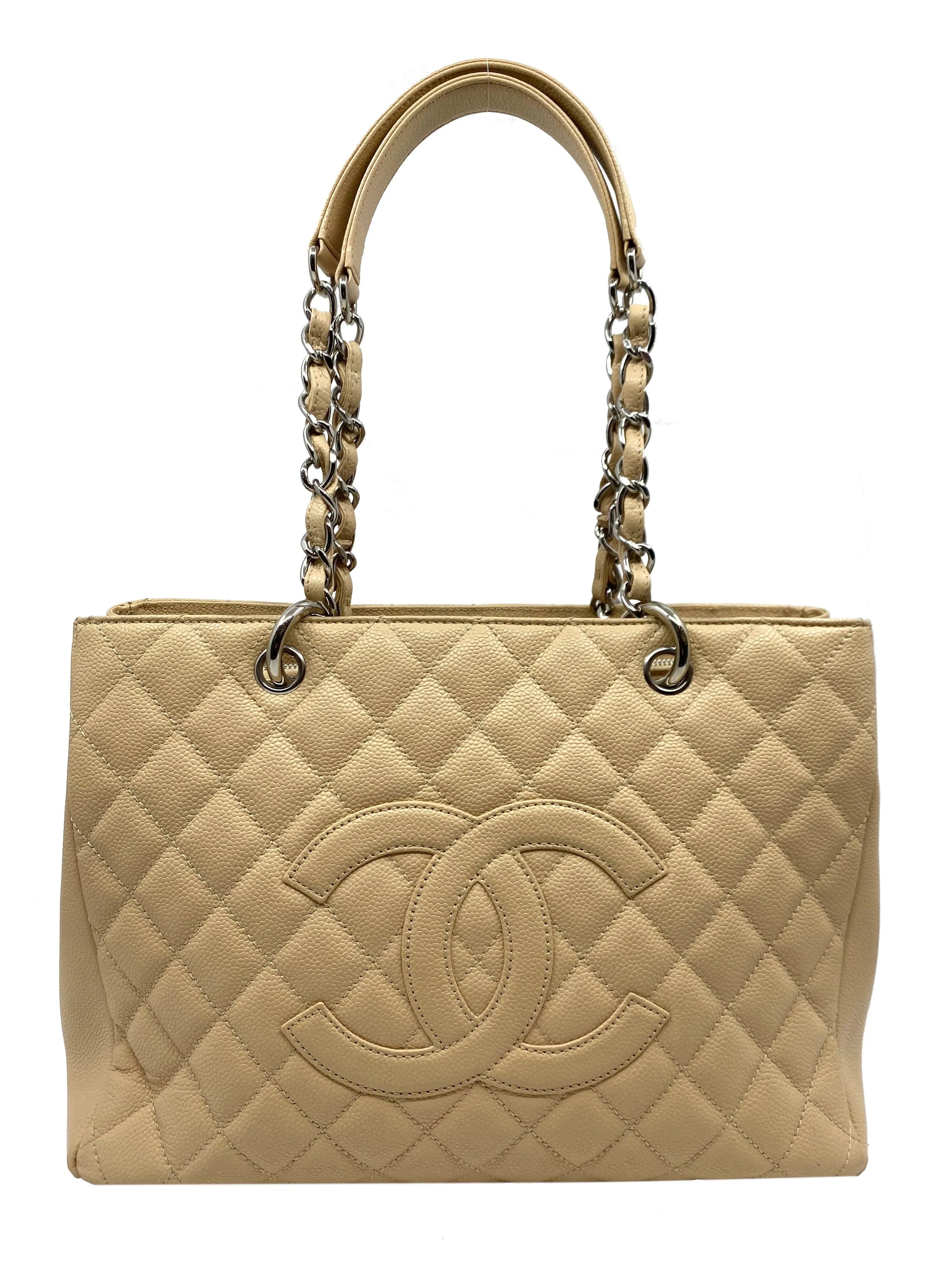 Chanel Caviar Quilted Grand Shopping Tote GST Bag