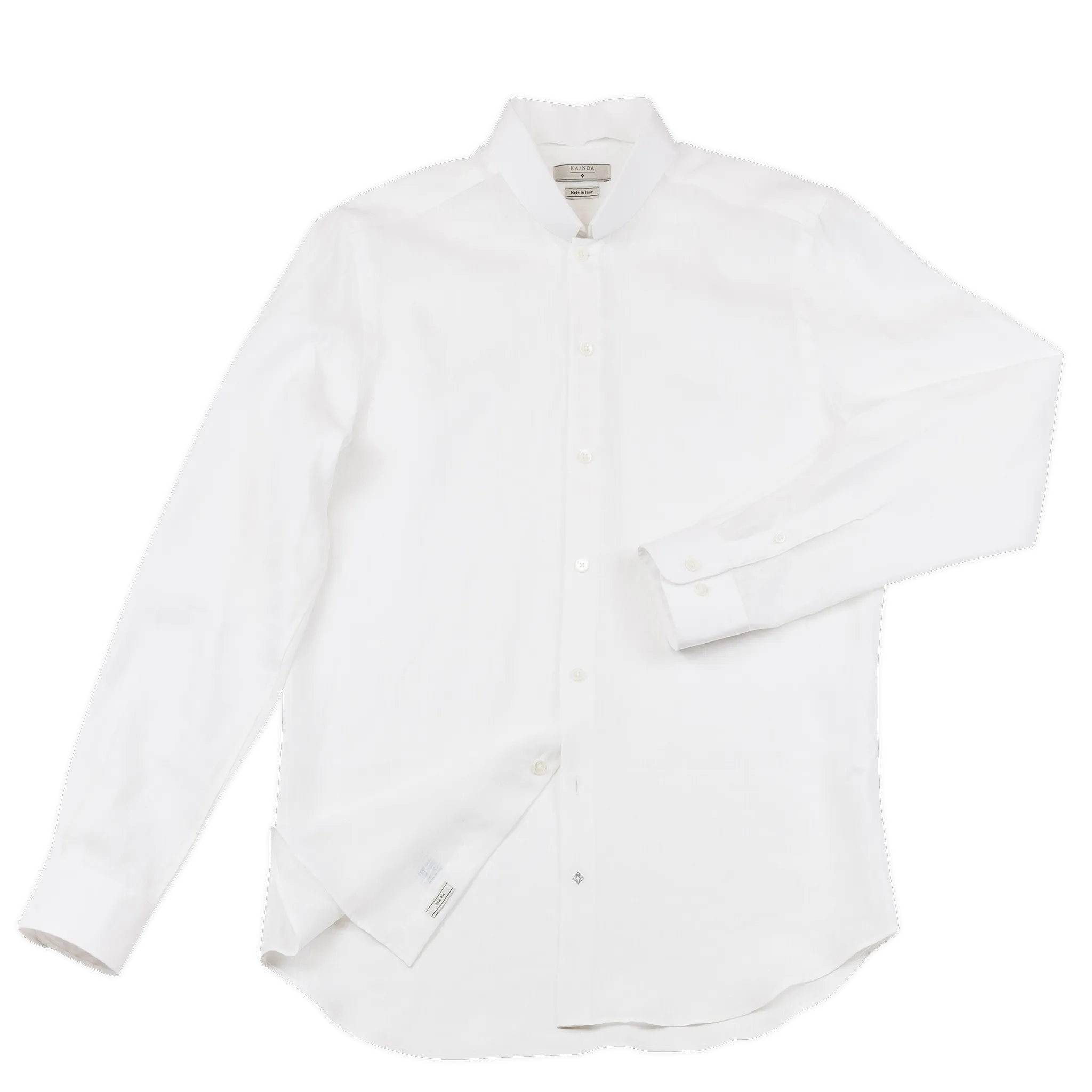 Conrad Golden Linen shirt (ice white)