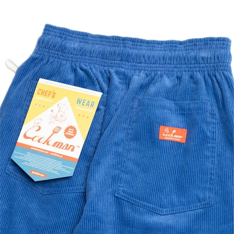 Cookman Chef Pants - Corduroy : Royal Blue