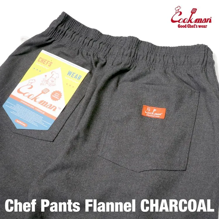 Cookman Chef Pants - Flannel : Charcoal