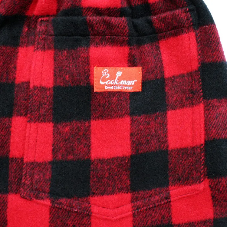 Cookman Chef Pants - Nel Buffalo Plaid : Red