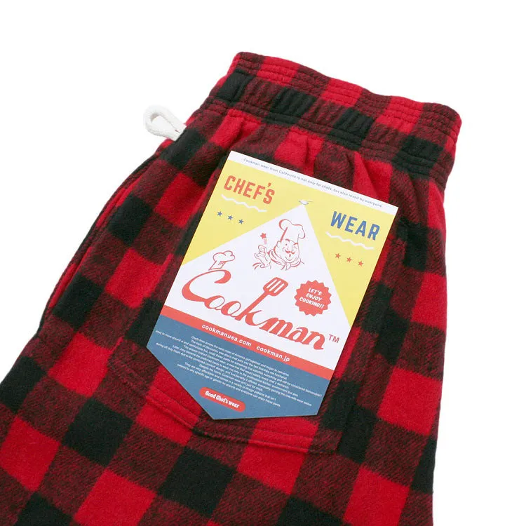 Cookman Chef Pants - Nel Buffalo Plaid : Red