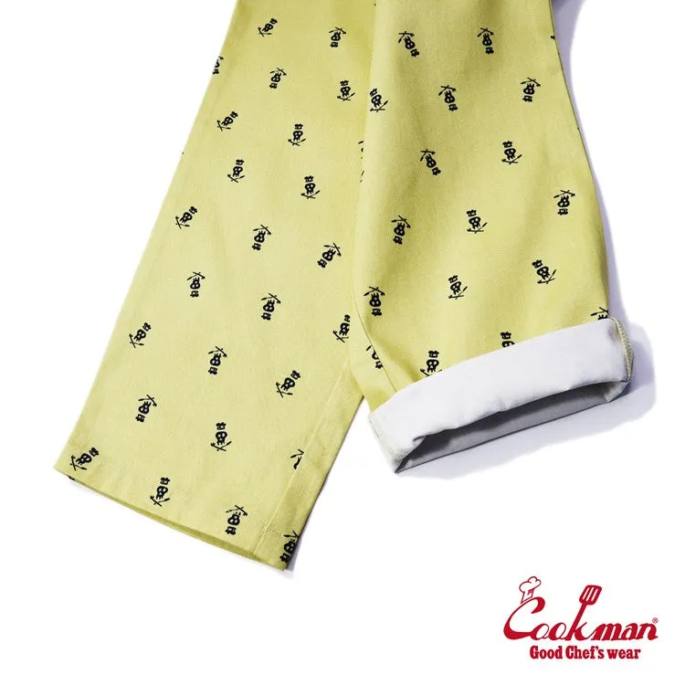 Cookman Chef Pants - Skull : Beige