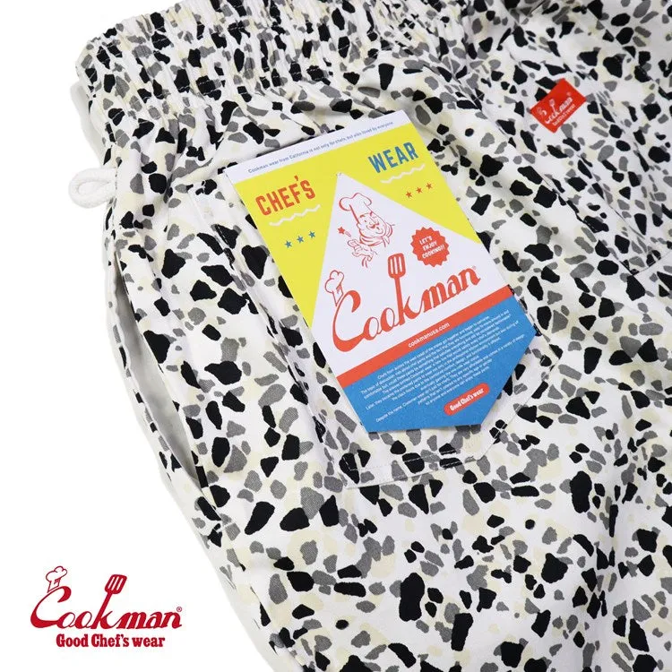 Cookman Chef Pants - Terrazzo : White