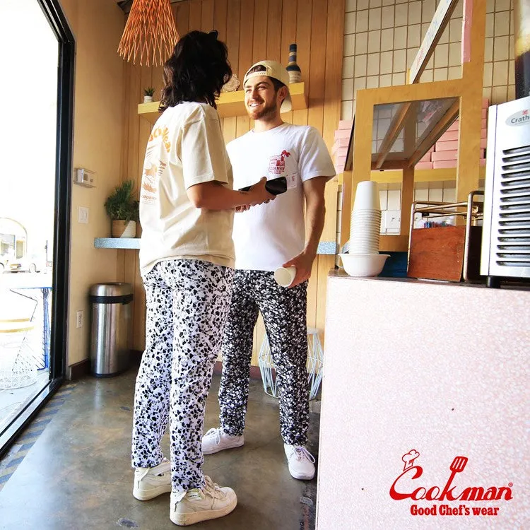 Cookman Chef Pants - Terrazzo : White