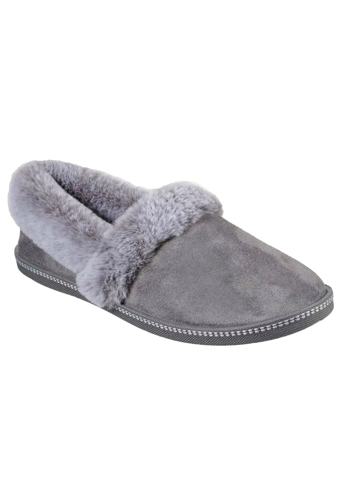 Cosy Campfire Slipper - Grey