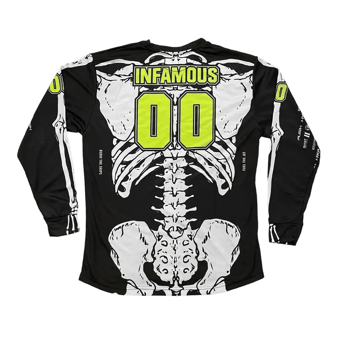 DryFit Long Sleeve - Skeleton