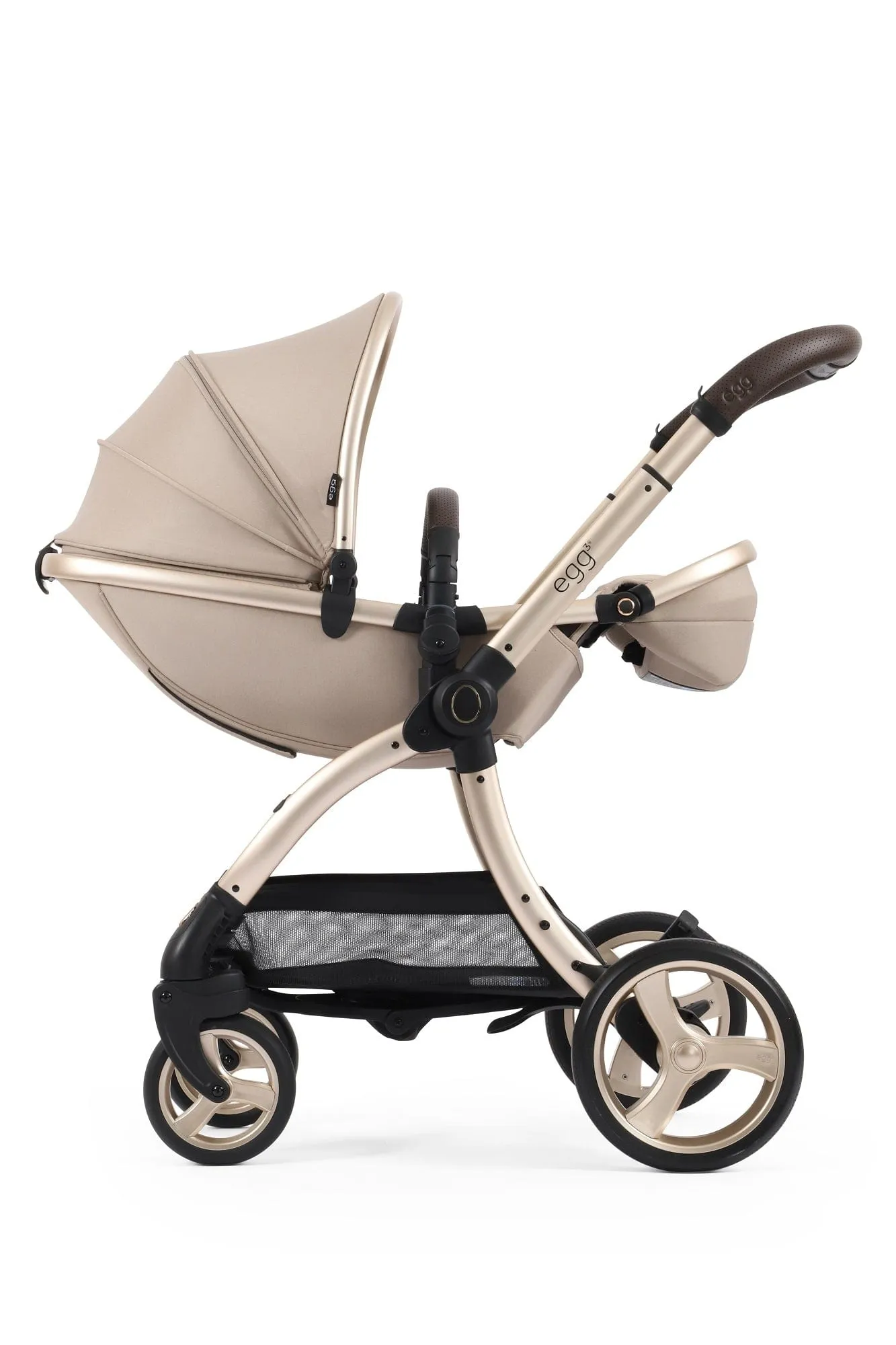 Egg 3 Stroller and Carrycot - Feather