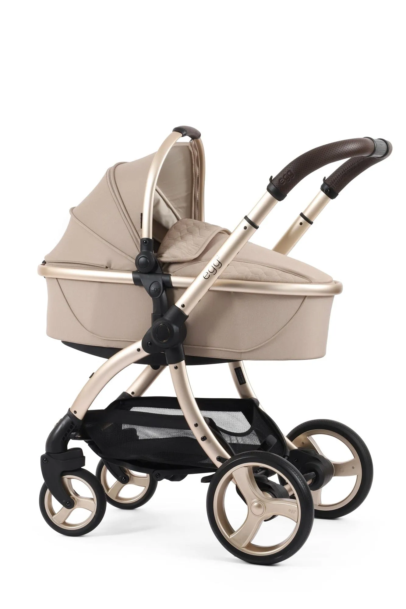 Egg 3 Stroller and Carrycot - Feather