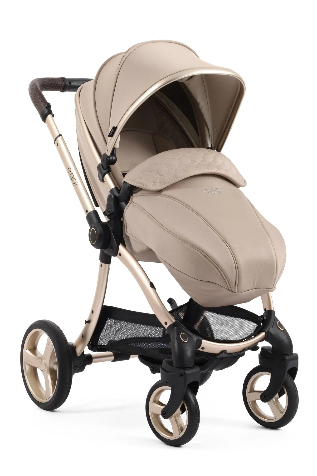 Egg 3 Stroller and Carrycot - Feather