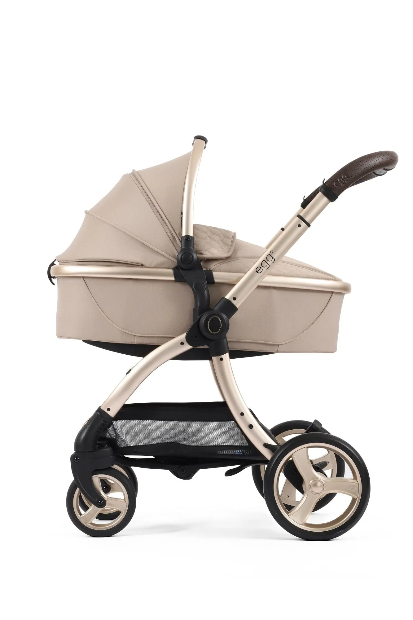 Egg 3 Stroller and Carrycot - Feather