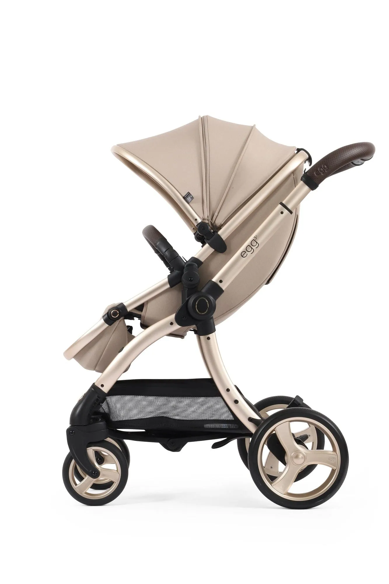 Egg 3 Stroller and Carrycot - Feather