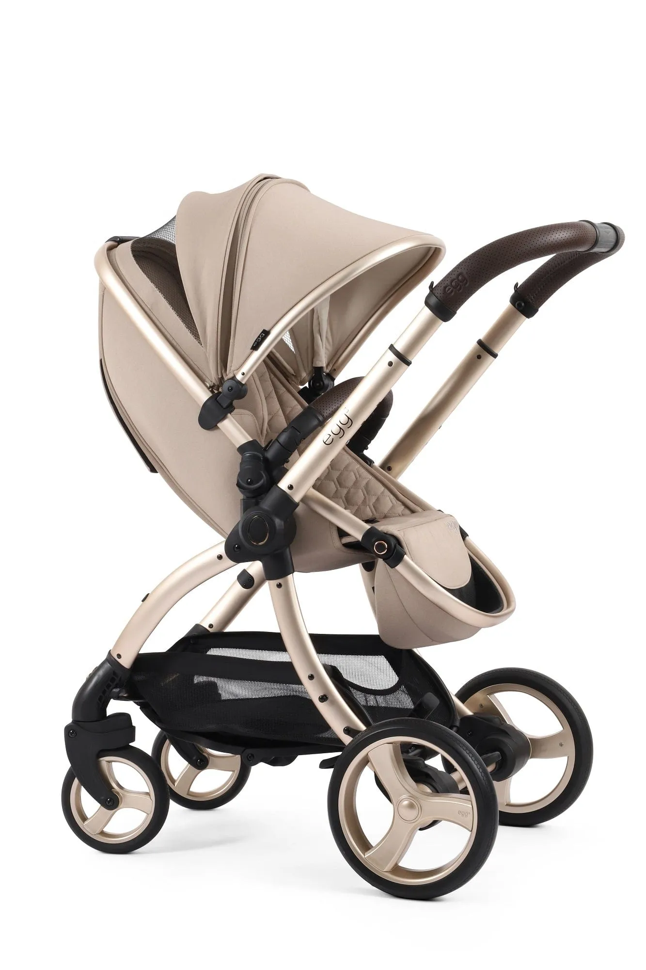 Egg 3 Stroller and Carrycot - Feather