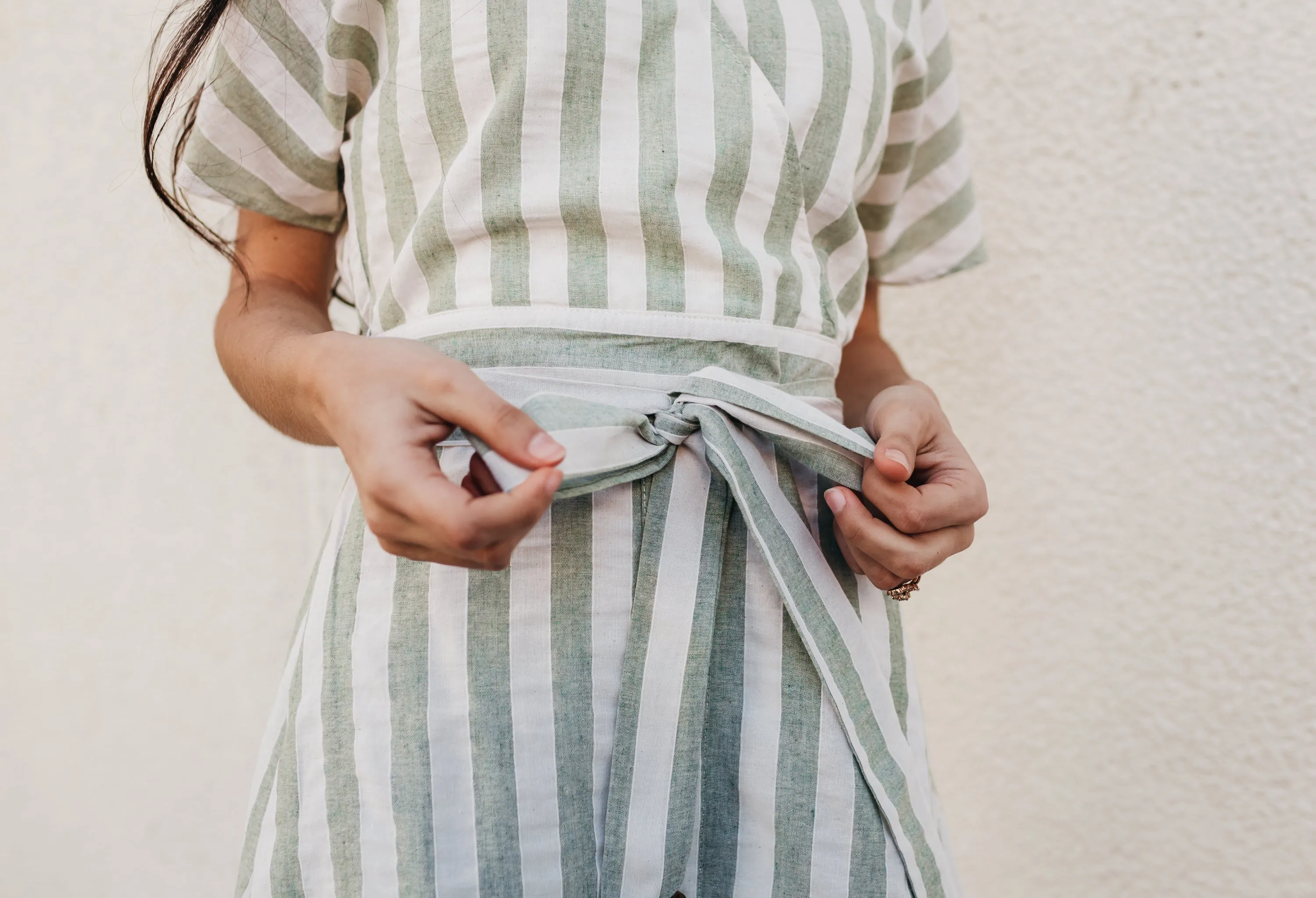 Elena Striped Dress