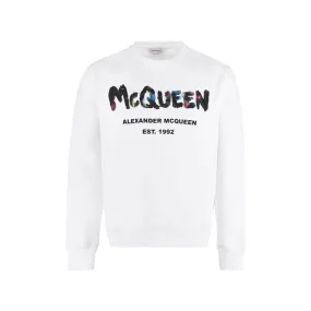 Felpa con logo Alexander McQueen