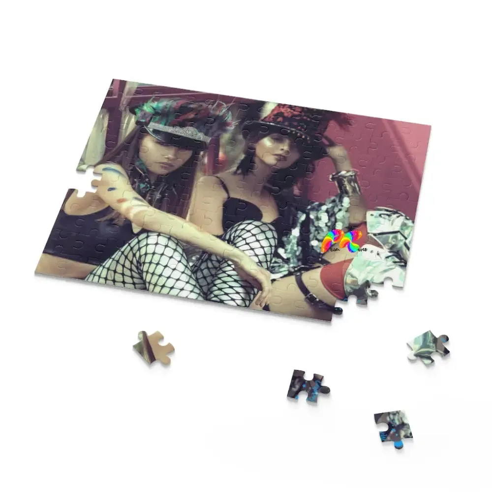 Goth Girls Jigsaw Puzzle