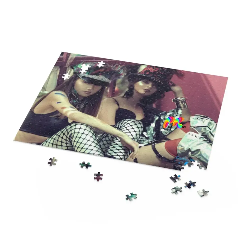 Goth Girls Jigsaw Puzzle