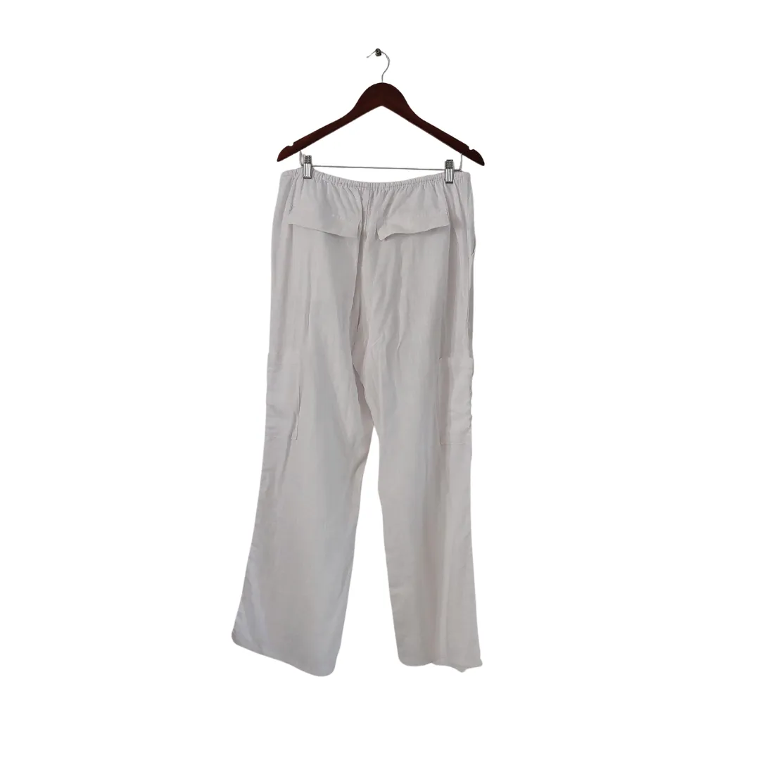 H&M White Wide Leg Pants | Brand New |