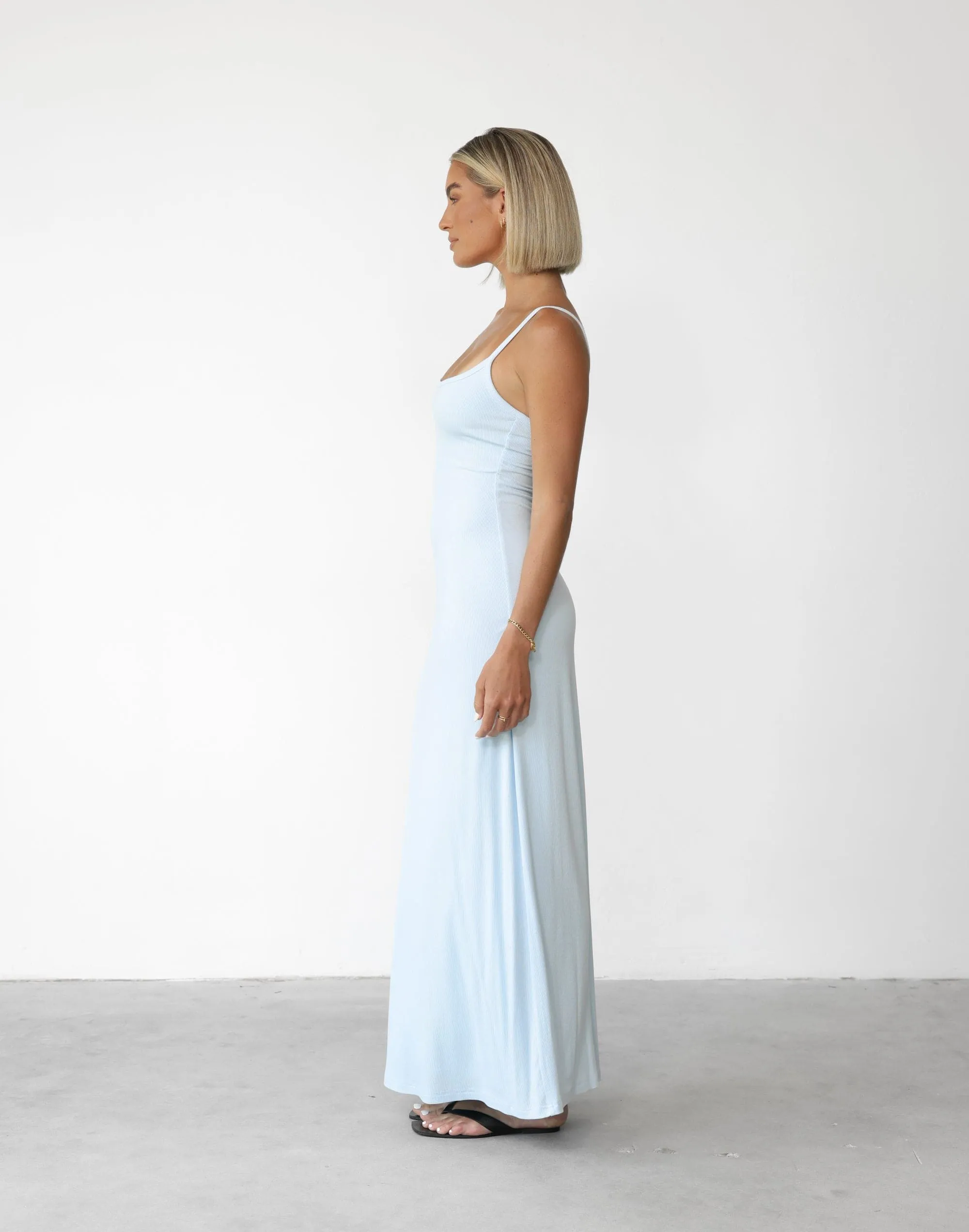 Helia Maxi Dress (Sky)